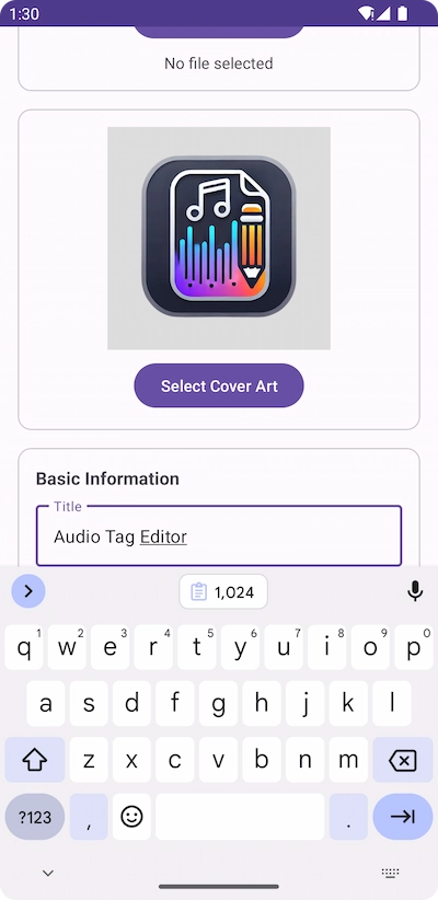 AudioTagger Mobile App Preview